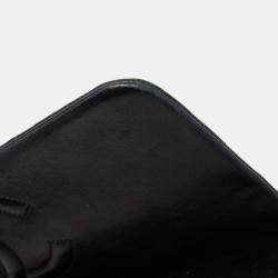 Pre Owned حقيبة ظهر شانيل متوسطة سوداء جلد الخروف مبطنة