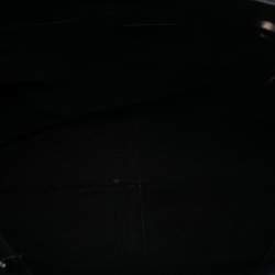 Pre Owned Chanel Black CC Caviar Tortoise Chain Tote