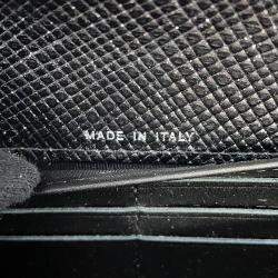 Pre Owned Chanel Matelasse Chain Me Bi-Fold Long Purse Clothes Black Caviar Leather