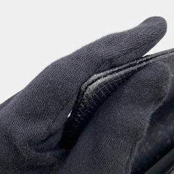 Pre Owned Chanel Matelasse Chain Me Bi-Fold Long Purse Clothes Black Caviar Leather