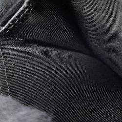 Pre Owned Chanel Matelasse Chain Me Bi-Fold Long Purse Clothes Black Caviar Leather