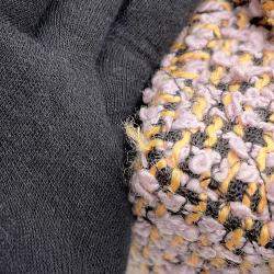 مملوكة مسبقًا حقيبة شانيل بني أرجوانية تويد للأم والابنة