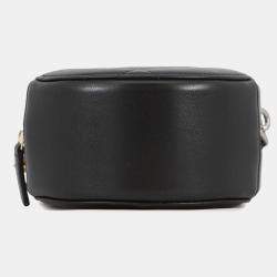 مملوكة مسبقًا Chanel Round Chain shoulder Bag Black Lambskin