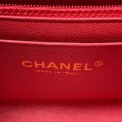 مملوكة مسبقًا Chanel Mini Matelasse Chain shoulder Bag Pink Lambskin Size 20