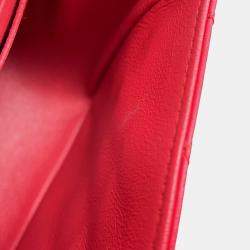 مملوكة مسبقًا Chanel Mini Matelasse Chain shoulder Bag Pink Lambskin Size 20