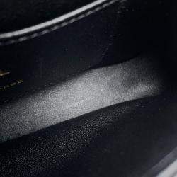 Pre Owned Chanel Matelasse Chainclutch Bag Black Lambskin Size Mini