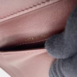 Pre Owned Chanel Matelasse Small Flap Wallet Black Caviar Leather