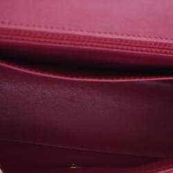 Pre Owned حقيبة شانيل بغطاء كلاسيكي صغير مستطيل من جلد الخروف للشاكتة