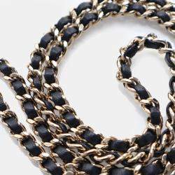 Pre Owned حقيبة شانيل كلاسيك فلاب صغيرة مستطيلة بمقبض علوي جلد خروف