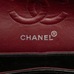 مملوكة مسبقًا Chanel Black Small Classic Lambskin Double Flap