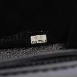 Pre Owned حقيبة كتف شانيل ميني ماتلاس جلد حملان أسود