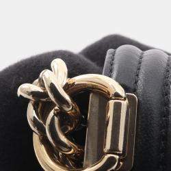 Pre Owned حقيبة كتف شانيل بوي شانيل جلد كحلي