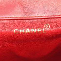 مملوكة مسبقًا Chanel Matelasse Backpack Bag In Lambskin Leather Red
