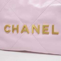 Pre Owned حقيبة يد شانيل 22 لاين ميني