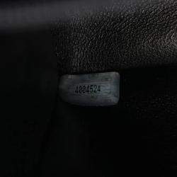 Pre Owned حقيبة كتف حقيبة شانيل ديكا ماتيلسي 30 رفرف واحد جلد خروف أسود.
