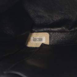 Pre Owned حقيبة كتف شانيل ماتلاس جلد الحَمَل أسود