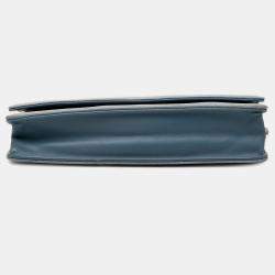 مملوكة مسبقًا Chanel Grey CC Caviar Wallet On Chain