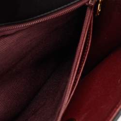 Pre Owned Chanel Vintage CC Black Leather Single Flap Bag