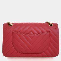 Pre Owned Chanel Calfskin Reissue 2.55 Flap Bag 225