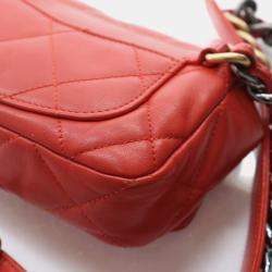 Pre Owned Chanel 19 Quilted Mini Lambskin Leather Waist Bag