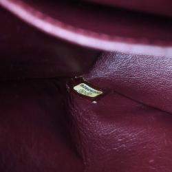 مملوكة مسبقًا حقيبة شاني كافيار سوداء كلاسيك متوسطة مزودجة غطاء 