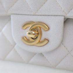 مملوكة مسبقًا Chanel Mini Lambskin Rectangular Top Handle Classic Flap Bag