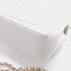 مملوكة مسبقًا Chanel Mini Lambskin Rectangular Top Handle Classic Flap Bag