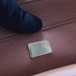 Pre Owned Chanel 19 Flap Medium Lambskin Leather Shoulder Bag