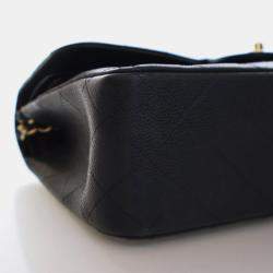 مملوكة مسبقًا حقيبة شانيل كبير كافيار كلاسيك رفرف مزدوج