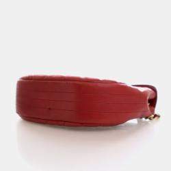 Pre Owned حقيبة شانيل جلد الحمل جامبو CC بغطاء علوي قديم