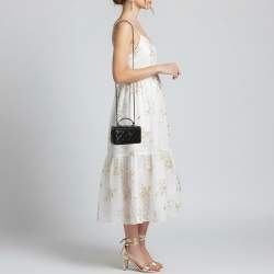 مملوكة مسبقًا حقيبة فانتي شانيل تريندي سي سي جلد مبطن أسود