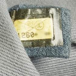 مملوكة مسبقًا Chanel Sensual CC Light Blue Ultra Soft Leather Bag