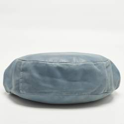 مملوكة مسبقًا Chanel Sensual CC Light Blue Ultra Soft Leather Bag