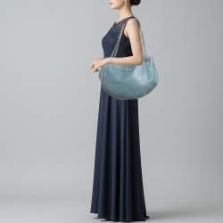 مملوكة مسبقًا Chanel Sensual CC Light Blue Ultra Soft Leather Bag