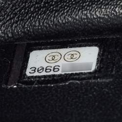 Pre Owned Chanel Classic Single Rectangular Flap Mini Black Quilted Leather Bag