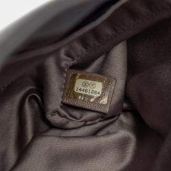 Pre Owned حقيبة شانيل قفل مادمواغزيل بياجوكس جلد العجل اللامع المخيط عمودي