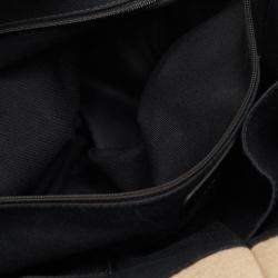 Pre Owned Chanel Deauville CC Beige/Black Canvas and Leather Shopper Tote