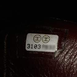 Pre Owned Chanel Classic Double Flap Medium Black Quilted Leather Bag