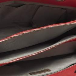 Pre Owned Chanel Timeless Red Quilted Leather Shopper Tote