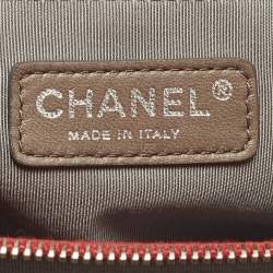 Pre Owned Chanel Timeless Red Quilted Leather Shopper Tote