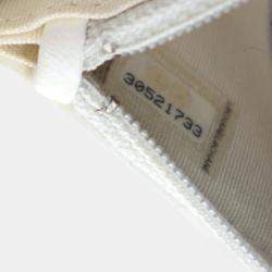 Pre Owned Chanel White Lambskin Romance Wallet On Chain