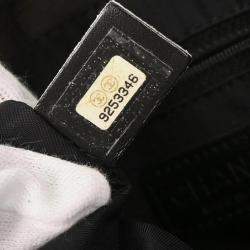 مملوكة مسبقًا حقيب ة شانيل براون جاكار نايلون ترافيل لاين توت