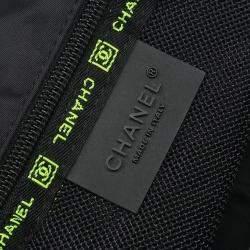 مملوكة مسبقًا Chanel Black Nylon Sport Line Shoulder Bag