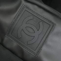 مملوكة مسبقًا Chanel Black Nylon Sport Line Shoulder Bag