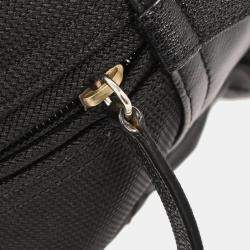 مملوكة مسبقًا Chanel Black Leather Paris-Biarritz Duffle Handbag