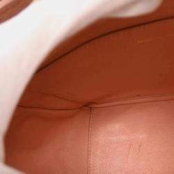 Pre Owned Chanel Chain Pink Calfskin Leather Tote Bag