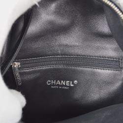 Pre Owned حقيبة ظهر شانيل واترفول ترتر أسود شفاف