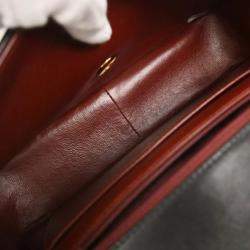 مملوكة مسبقًا حقيبة شانيل مادموزيل كتف جلد الحمل أسود