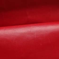 Pre Owned Chanel Classic Double Flap Maxi Red Quilted Patent Leather Bag