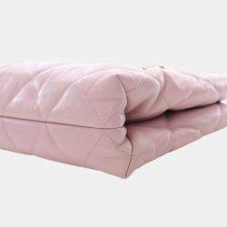 Pre Owned حقيبة تسوق شانيل فونكي تاون جلد بقري مبطن وردي متوسطة